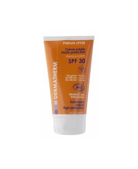 Dermatherm - Pursun SPF30 Crème fluide haute protection visage et corps - 150 ml Dermatherm - Pursun SPF30 Crème fluide haute protection visage et corps - 150 ml