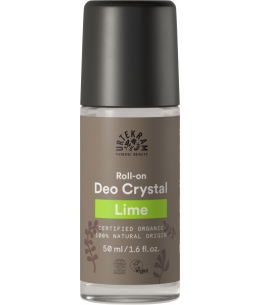 Urtekram - Déodorant bille Roll On Déo Crystal au Citron - 50 ml pierre d'alun glycérine Espritphyto