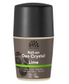 Urtekram - Déodorant bille Roll On Déo Crystal au Citron - 50 ml pierre d'alun glycérine Espritphyto