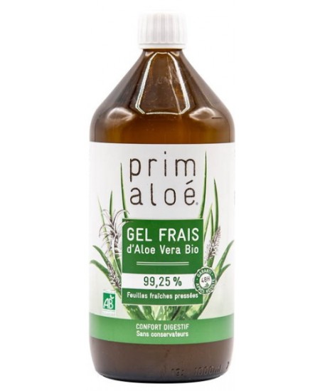 Prim Aloe Pur Gel à boire Aloé Vera Bio 99,35pc 1 Litre Prim Aloe Pur Gel à boire Aloé Vera Bio 99,35pc 1 Litre