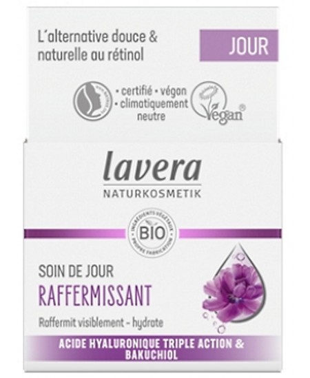 Soin de Jour Raffermissant - 50 ml - Lavera acide hyaluronique repulpant Espritphyto