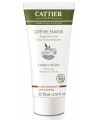 Cattier - Crème Mains Ultra nourrissante Argile blanche Fleur d'impératoire - 75 ml apaise nourrit les mains Espritphyto