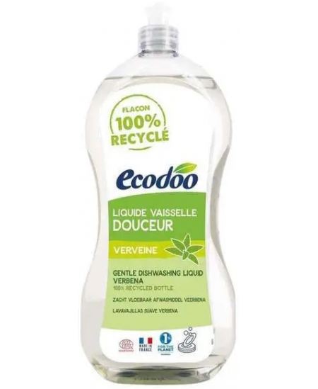 Ecodoo - Liquide vaisselle douceur écologique à l'aloe vera bio - 500 ml