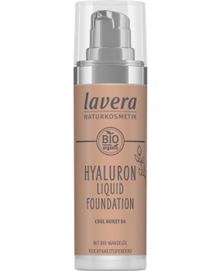 Lavera - Fond de teint Hyaluron Cool Honey 04 teinte naturelle Miel contre les imperfections Espritphyto Lavera - Fond de teint Hyaluron Cool Honey 04 teinte naturelle Miel contre les imperfections Espritphyto