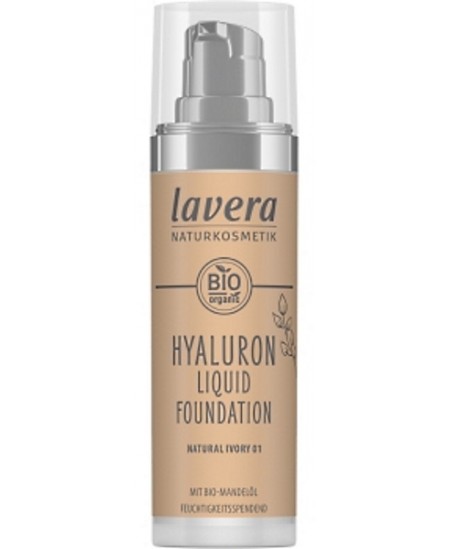 Lavera - Fond de teint Hyaluron Cool Ivory 01 30ml teinte naturelle ivoire léger contre les imperfections Espritphyto Lavera - Fond de teint Hyaluron Cool Ivory 01 30ml teinte naturelle ivoire léger contre les imperfections Espritphyto