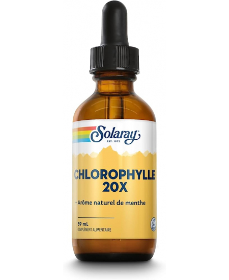 Solaray Chlorophylle Liquide 20X 59 ml