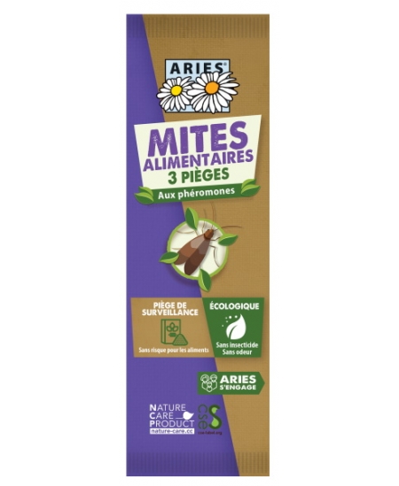 Piège à mites alimentaires - x3 - Aries aux phéromones Espritphyto