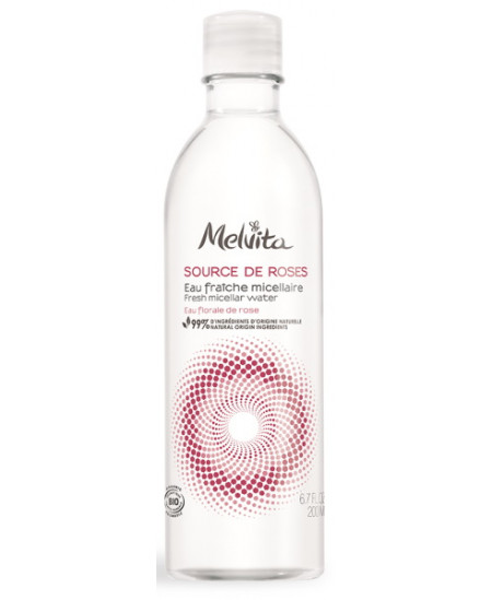 Melvita - Eau fraiche micellaire Source de roses 200ml eau micellaire bio Espritphyto Melvita - Eau fraiche micellaire Source de roses 200ml eau micellaire bio Espritphyto