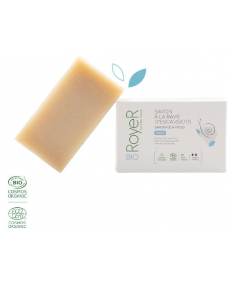 Royer - Savon à la bave d’escargot bio fraîche - 100 gr régénérant anti-âge Espritphyto Royer - Savon à la bave d’escargot bio fraîche - 100 gr régénérant anti-âge Espritphyto