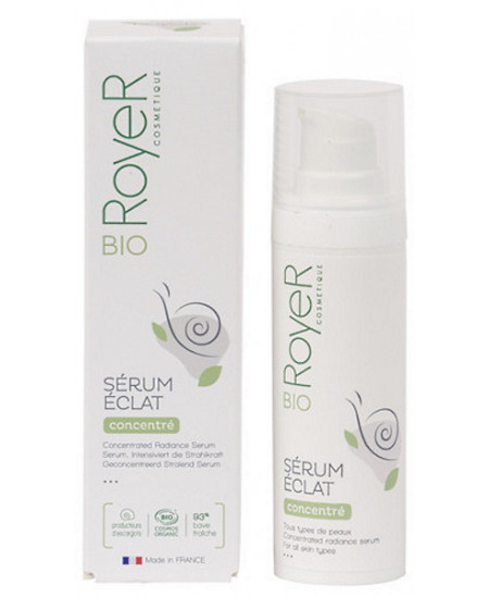 Sérum à la bave d’escargot bio fraîche - 30 ml - Royer Cosmétique anti âge anti rides Espritphyto