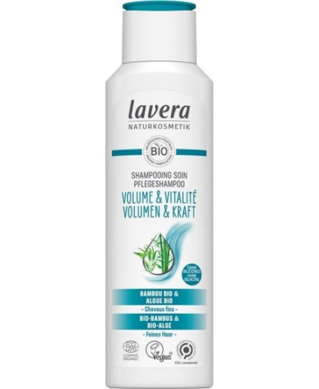 Shampoing volume et vitalité - 250 ml - Lavera quinoa bambou coton Espritphyto