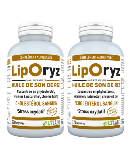 Lt Labo - Liporyz - 2 x 200 capsules Lt Labo - Liporyz - 2 x 200 capsules