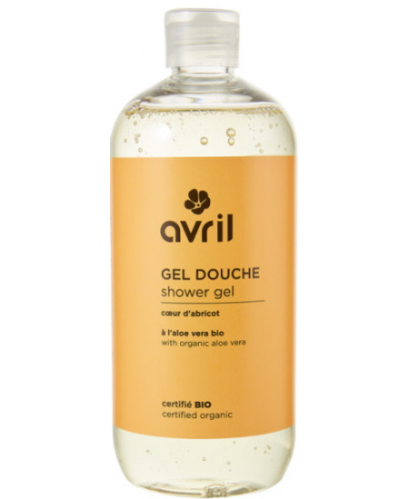 Gel douche Coeur d'Abricot - 500 ml - Avril aloe vera senteurs fruitées Espritphyto