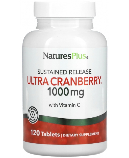 Nature's Plus - Ultra Canneberge 1000mg - 120 comprimés busserole confort urinaire espritphyto Nature's Plus - Ultra Canneberge 1000mg - 120 comprimés busserole confort urinaire espritphyto