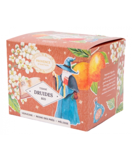 Provence d'Antan - Tisane des Druides 20 sachets Recharge carton souci rose sauge Espritphyto Provence d'Antan - Tisane des Druides 20 sachets Recharge carton souci rose sauge Espritphyto