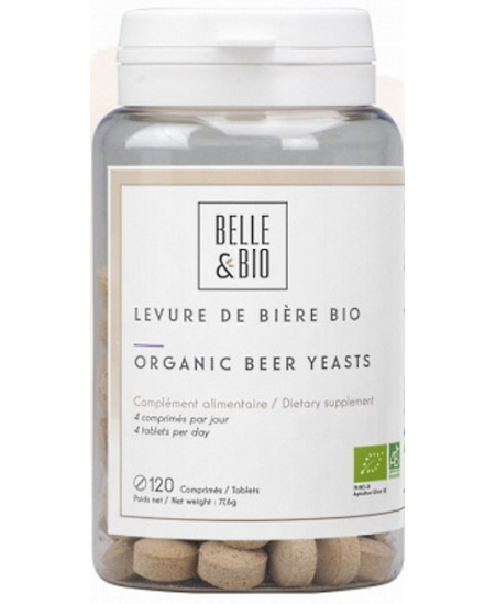 Levure de bière bio - 120 comprimés - Belle et Bio cheveux et ongles Espritphyto Levure de bière bio - 120 comprimés - Belle et Bio cheveux et ongles Espritphyto
