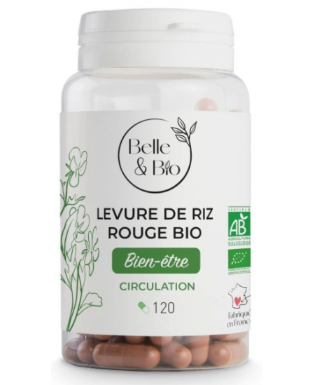 Levure de Riz rouge bio - 120 gélules - Belle et Bio cholesterol Espritphyto Levure de Riz rouge bio - 120 gélules - Belle et Bio cholesterol Espritphyto