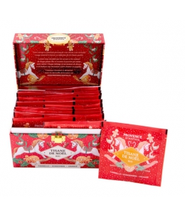 Provence d'Antan Tisane de Noël biologique coffret métal 20 sachets infusion épicée de noel Espritphyto