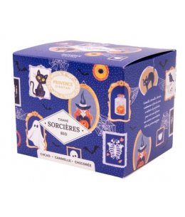Provence d'Antan - Tisane Bio Sortilège des sorcières 20 sachets Recharge carton infusion douceur cacao Espritphyto