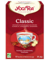 Yogi Tea - Infusion ayurvédique épicée Classic 17 sachets gingembre cannelle Chai classic Espritphyto