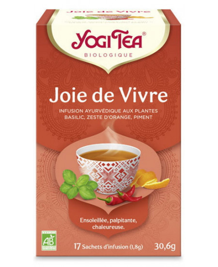 Yogi Tea - Infusion Joie de vivre 17 infusettes