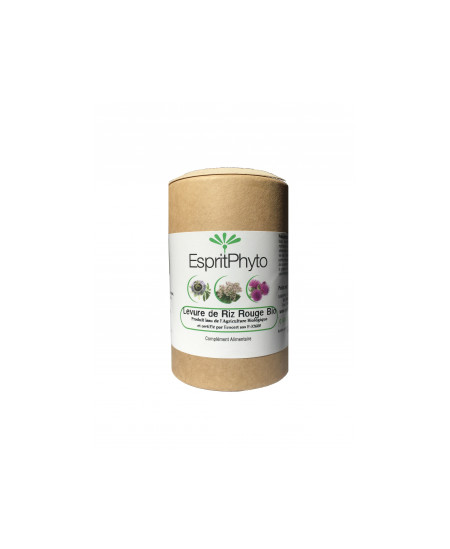 Levure de Riz Rouge bio - 120 comprimés - EspritPhyto 2.99mg de monacolines Espritphyto Levure de Riz Rouge bio - 120 comprimés - EspritPhyto 2.99mg de monacolines Espritphyto