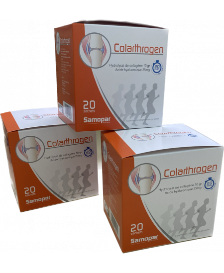 Monapharm - Colarthrogen - Cure de 3 mois (3 boîtes de 30 sachets)