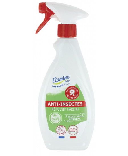 Etamine du Lys Spray anti insectes volants et rampants Répulsif Habitat 500ml