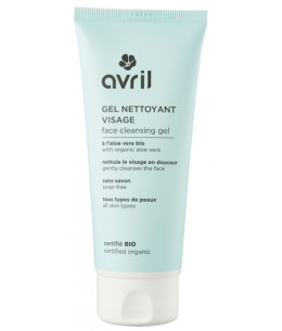 Avril - Gel nettoyant visage certifié Bio - 100 ml Gel nettoyant doux bio visage Espritphyto