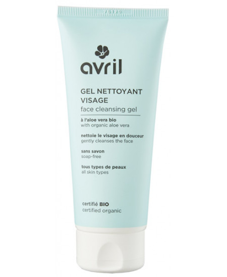 Avril - Gel nettoyant visage certifié Bio - 100 ml Gel nettoyant doux bio visage Espritphyto