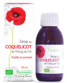 Phytofrance - Sirop de Coquelicot Bio flacon de 125ml coquelicot passiflore mélisse Espritphyto