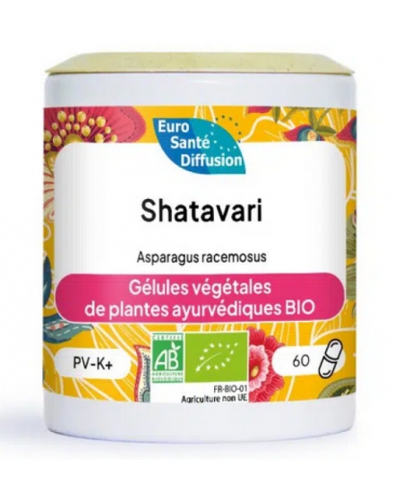 Phytofrance Shatavari 375mg BIO 60 gélules fertilité cycle menstruel Espritphyto Phytofrance Shatavari 375mg BIO 60 gélules fertilité cycle menstruel Espritphyto