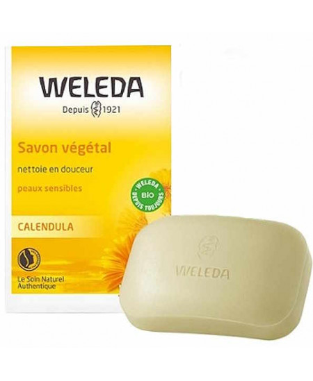 Weleda - Savon Végétal au Calendula - 100 g