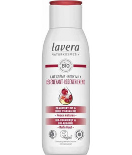 Lavera - Lait crème régénérant - 200 ml Lait corporel régenérant Huile d'Argan et Cranberry  Espritphyto