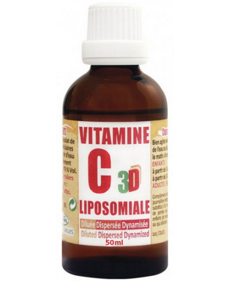 Phytofrance Vitamine C liposomale liquide 50 ml anti fatigue Espritphyto