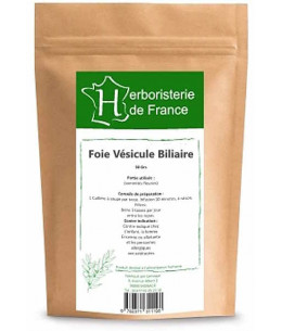 Herboristerie de France Tisane Foie vésicule biliaire 30gr infusion foie vesicule romarin Esprotphyto