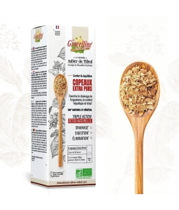 La Gravelline Tisane Aubier de Tilleul Copeaux extra purs bio 200g aubier de tilleul bio Espritphyto