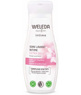 Weleda Soin lavant intime extra doux 200ml mauve aloe vera prébiotiques Espritphyto