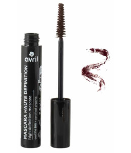 Avril - Mascara Haute définition marron – 7 ml tenue courbure et beauté Espritphyto