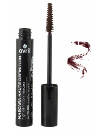 Avril - Mascara Haute définition marron – 7 ml tenue courbure et beauté Espritphyto