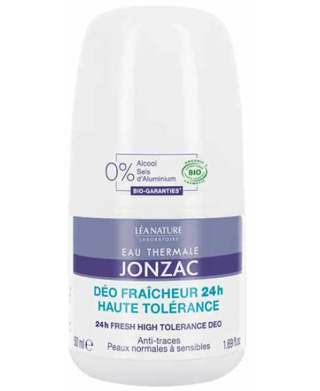Eau Thermale de Jonzac - Déo fraicheur 24H Haute Tolérance 50ml Déodorant Fraîcheur Hypoallergénique Espritphyto Eau Thermale de Jonzac - Déo fraicheur 24H Haute Tolérance 50ml Déodorant Fraîcheur Hypoallergénique Espritphyto