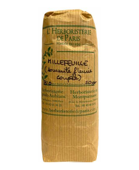 Herboristerie de Paris Achillée Millefeuille Tisane bio 50gr infusion millefeuille Cycle menstruel Esprotphyto
