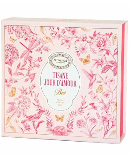 Provence d'Antan Coffret tisane Jour d'amour bio 20 sachets infusion à savourer avec votre partenaire Espritphyto Provence d'Antan Coffret tisane Jour d'amour bio 20 sachets infusion à savourer avec votre partenaire Espritphyto