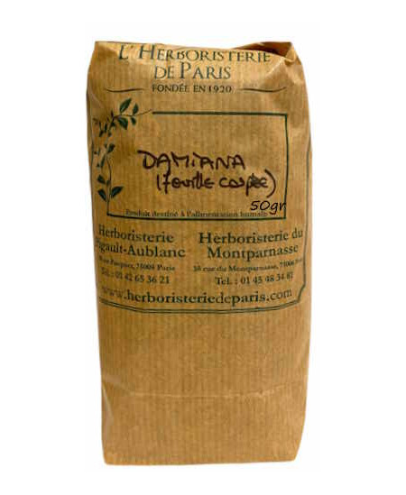 Herboristerie de Paris Tisane Damiana 50 gr activité sexuelle normale Espritphyto Herboristerie de Paris Tisane Damiana 50 gr activité sexuelle normale Espritphyto