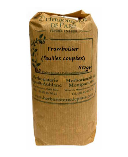 Herboristerie de Paris Tisane Framboisier BIO 50 gr cycle menstruel lactation espritphyto Herboristerie de Paris Tisane Framboisier BIO 50 gr cycle menstruel lactation espritphyto