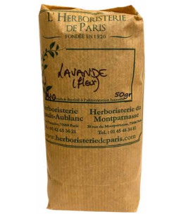 Herboristerie de Paris Tisane Lavande bio 50 gr infusion de fleurs de lavande Espritphyto