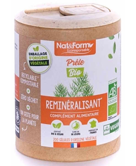 Prêle Bio - 200 gélules Nat & Form confort articulaire espritphyto Prêle Bio - 200 gélules Nat & Form confort articulaire espritphyto