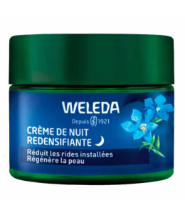 Weleda Crème de nuit redensifiante Gentiane bleue et Edelweiss 40ml