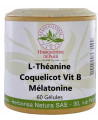 Bras de Morphée - L-théanine coquelicot Mélatonine vitamines B - 60 Gélules - Herboristerie de Paris Espritphyto