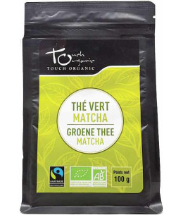 Thé vert BIO Matcha vrac - 100 gr - Touch Organic thé matcha du Japon riche en chlorophylle Espritphyto